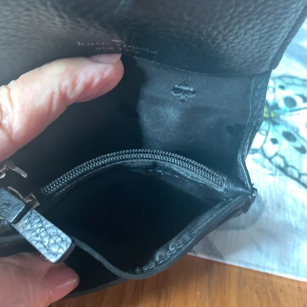 Kate Spade Leather Key ring/ card holder